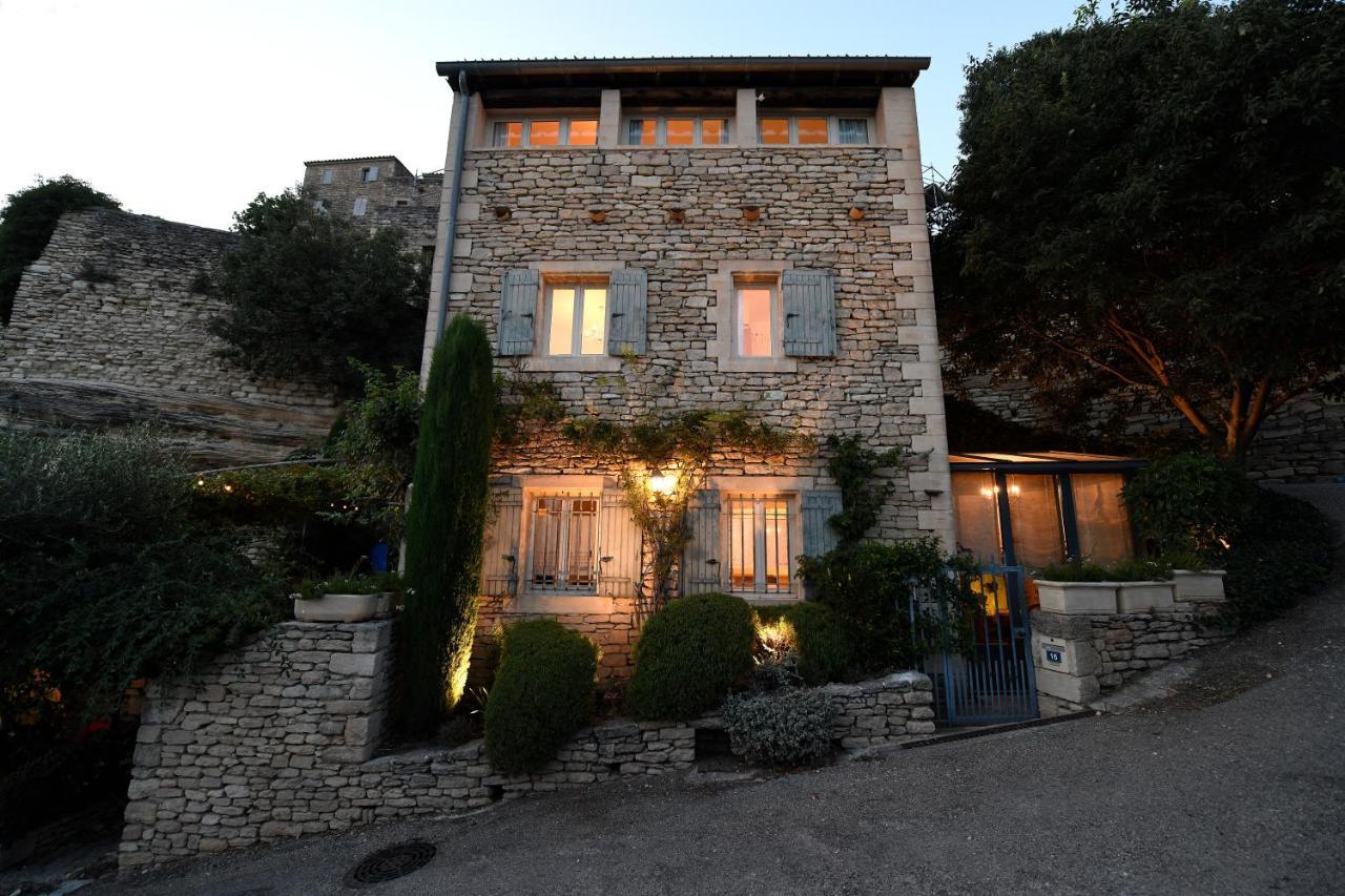 Villa Le Bonheur Gordes Exterior foto